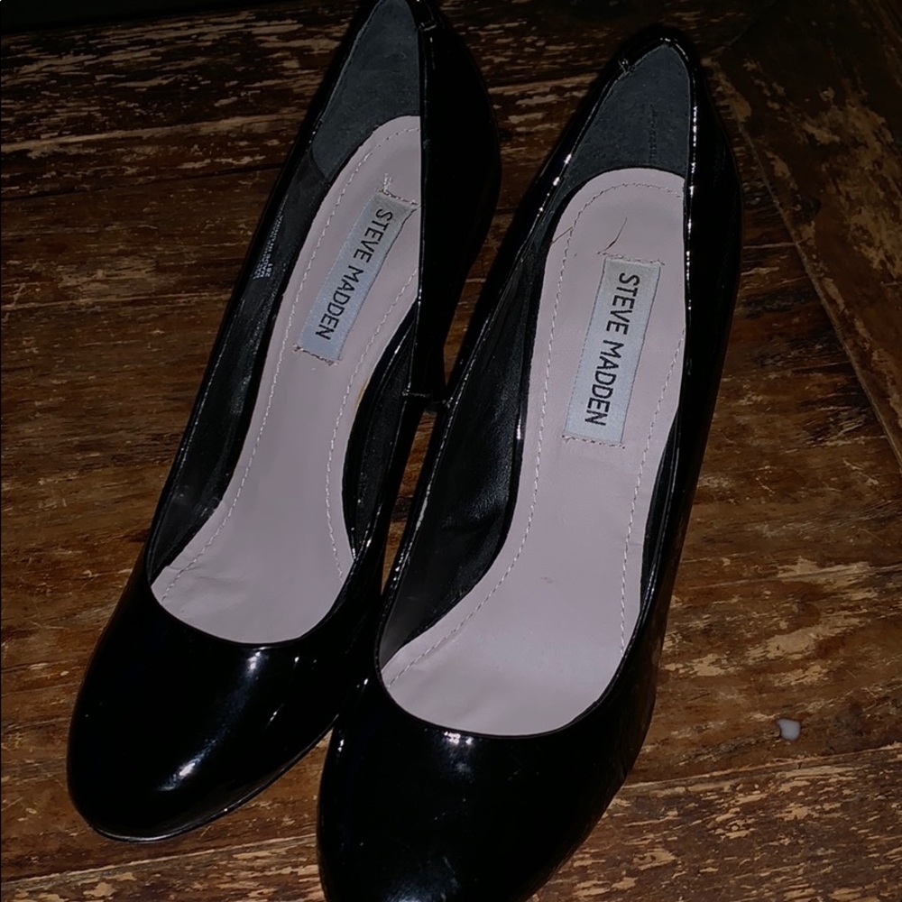 Steve Madden Black Heels